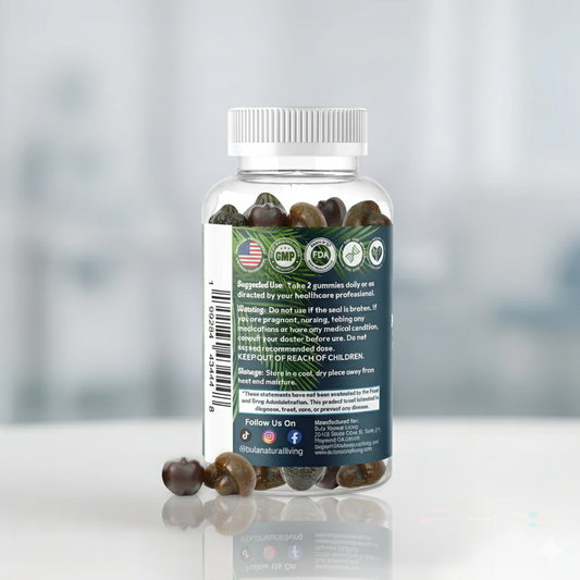 Bula Natural Living Nourishing Supergreens Gummies – 60 Gummies