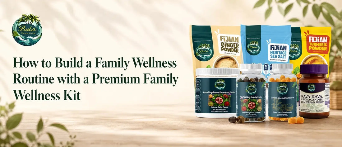  How to Build a Family Wellness Routine with a Premium Family Wellness Kit
