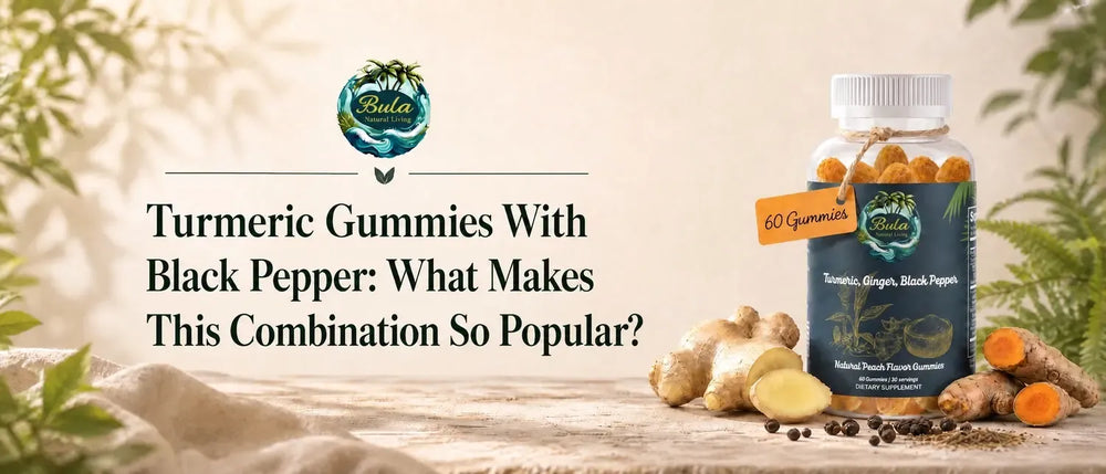 Turmeric Gummies With Black Pepper: What Makes This Combination So Popular?
