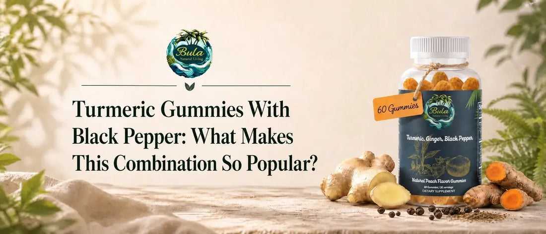 Turmeric Gummies With Black Pepper: What Makes This Combination So Popular?