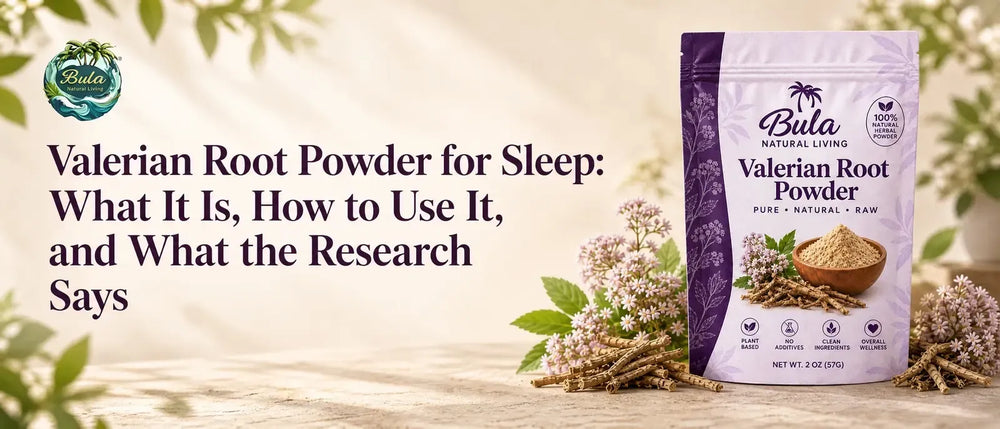  Valerian Root Powder for Sleep