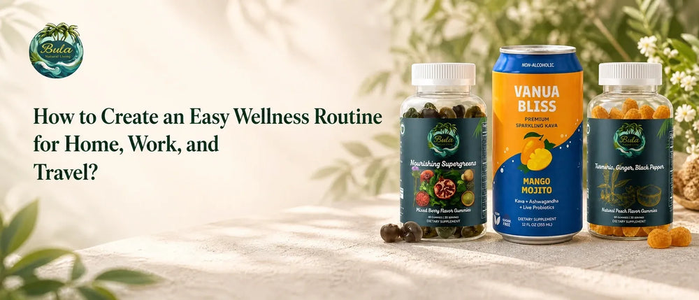 How to Create an Easy Wellness Routine for Home, Work, and Travel?