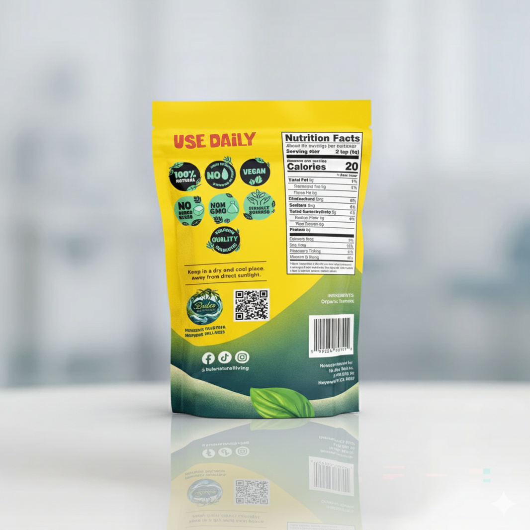 Bula Natural Living Fijian Turmeric Powder – 8oz/226g