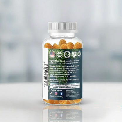 Bula Natural Living Turmeric Ginger Pepper Blend – 60 Gummies