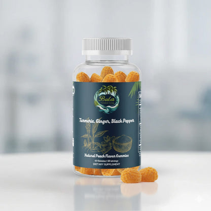 Bula Natural Living Turmeric Ginger Pepper Blend – 60 Gummies
