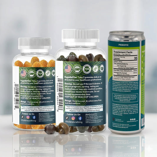 Gummies Wellness Trio | Nourishing Supergreens Gummies + Turmeric Ginger Pepper Gummies + Vanua Bliss Kava Soda