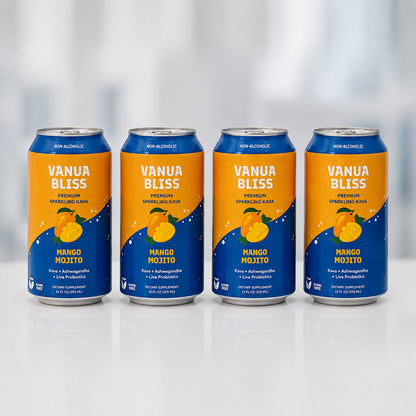 Vanua Bliss Kava Soda – Non-Alcoholic Plant-Based Drink for Relaxation, Mood & Gut Health