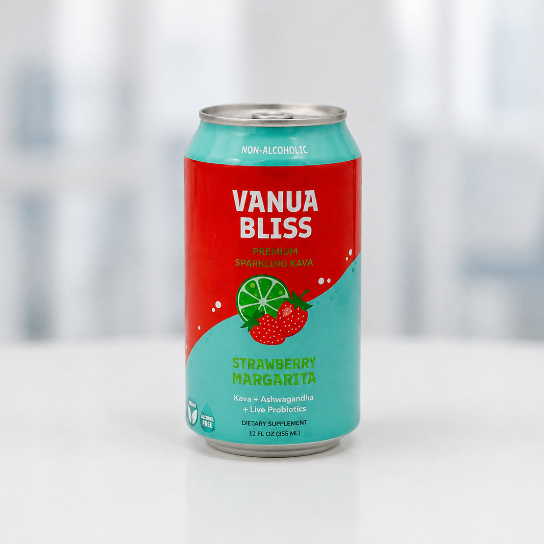 Vanua Bliss Kava Soda – Non-Alcoholic Plant-Based Drink for Relaxation, Mood & Gut Health