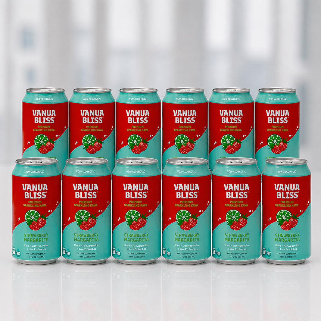 Vanua Bliss Kava Soda – Non-Alcoholic Plant-Based Drink for Relaxation, Mood & Gut Health
