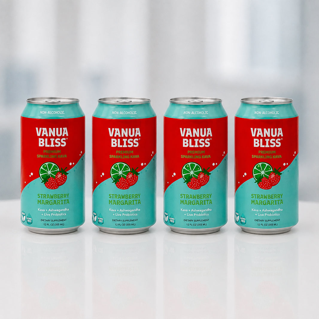 Vanua Bliss Kava Soda – Non-Alcoholic Plant-Based Drink for Relaxation, Mood & Gut Health