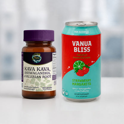 Kava Ashwagandha Valerian Product Bundle
