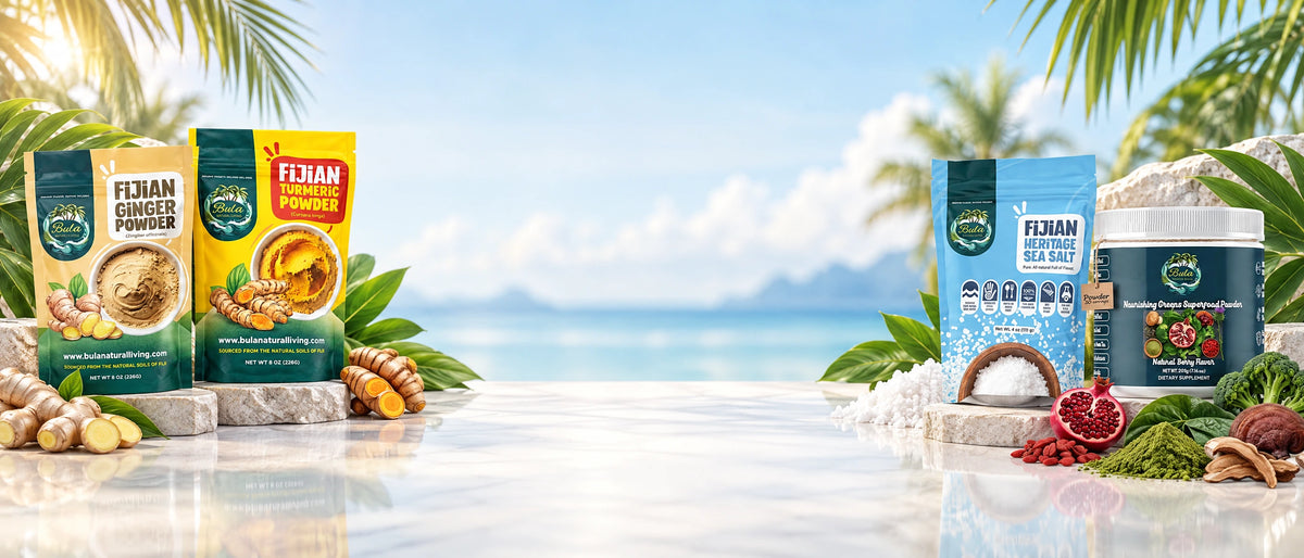 Natural Wellness Powders & Fijian Pantry Essentials
